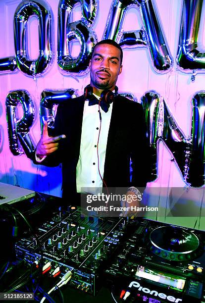 Man attends Global Green USA's 13th annual pre-Oscar party at Mr. C Beverly Hills on February 24, 2016 in Los Angeles, California.