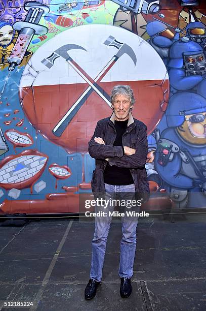 Musician Roger Waters attends in celebration of the release of the Limited Edition box set of the film "Roger Waters The Wall", Roger Waters hosts...