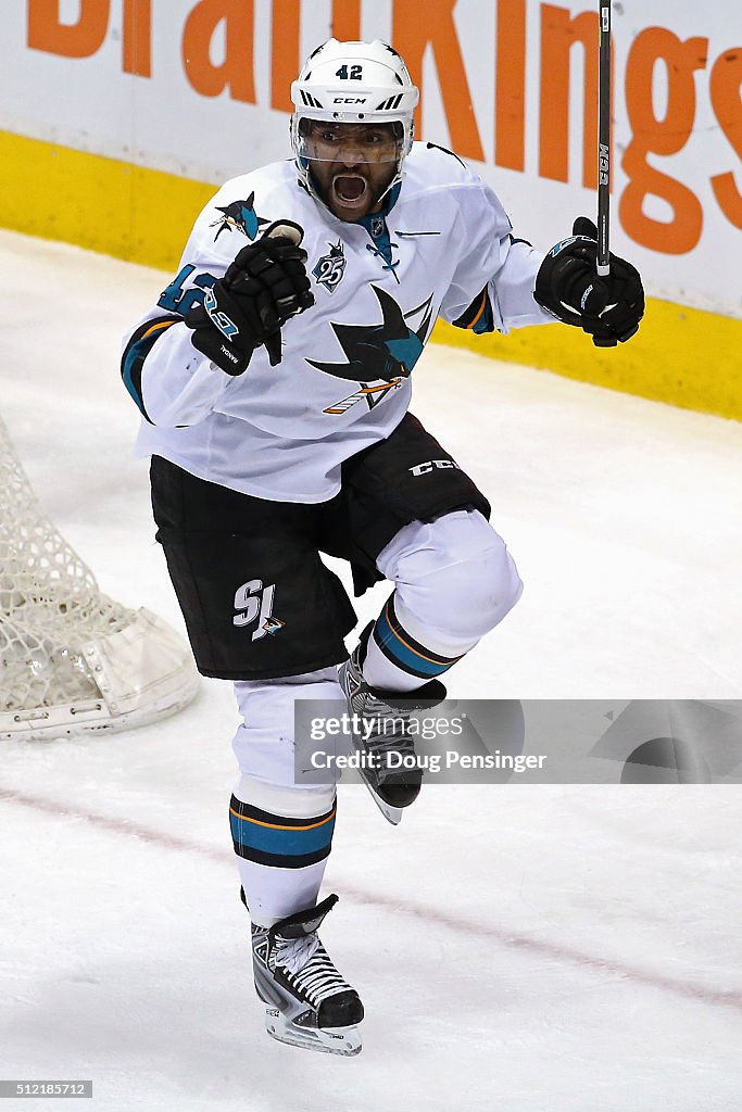 San Jose Sharks v Colorado Avalanche