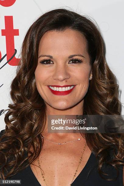 Actress Melissa Claire Egan arrives at the 40th Anniversary of the Soap Opera Digest at The Argyle on February 24, 2016 in Hollywood, California.