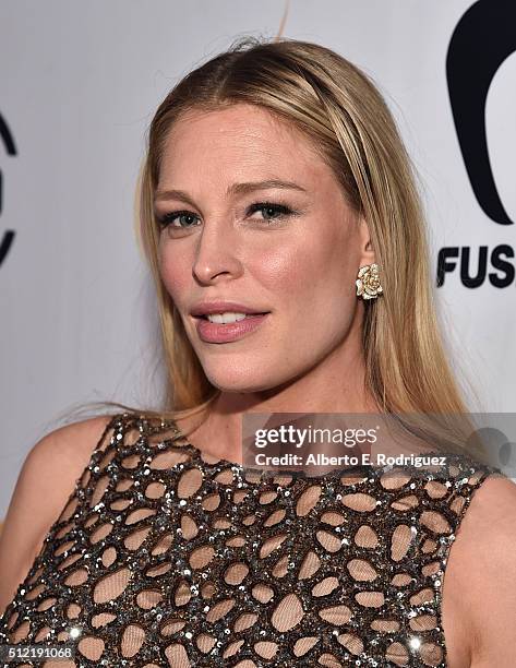 Model Cynthia Kirschner attends the ALL Def Movie Awards at Lure Nightclub on February 24, 2016 in Hollywood, California.