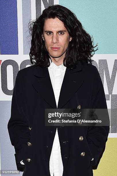 Designer Nabil Nayal attends The Next Talents party during Milan Fashion Week Fall/Winter 2016/17 on February 24, 2016 in Milan, Italy.