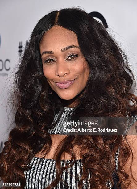 Personality Tami Roman attends the ALL Def Movie Awards at Lure Nightclub on February 24, 2016 in Hollywood, California.