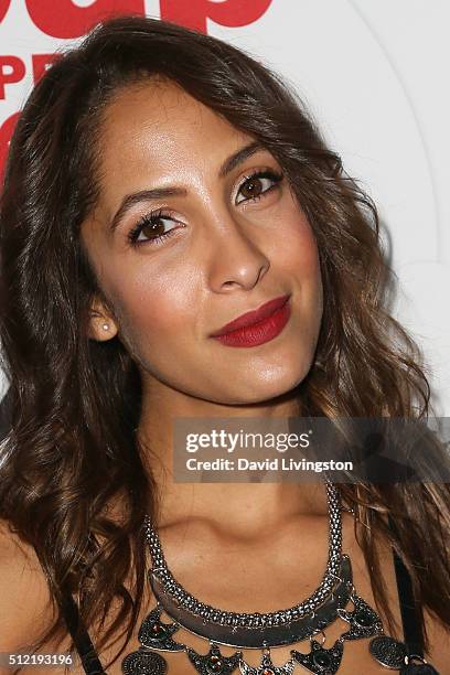 Actress Christel Khalil arrives at the 40th Anniversary of the Soap Opera Digest at The Argyle on February 24, 2016 in Hollywood, California.