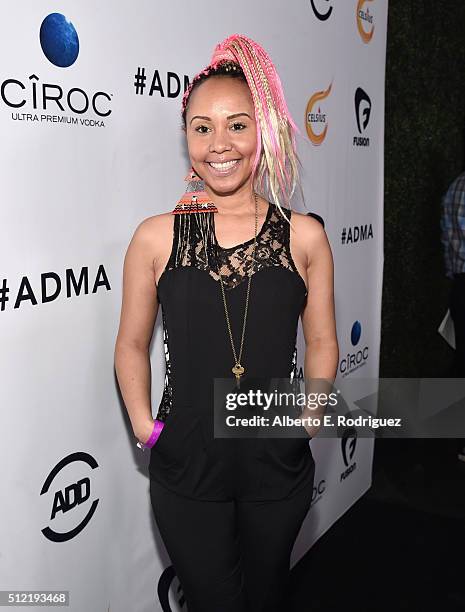 Jasmine Brand attends the ALL Def Movie Awards at Lure Nightclub on February 24, 2016 in Hollywood, California.