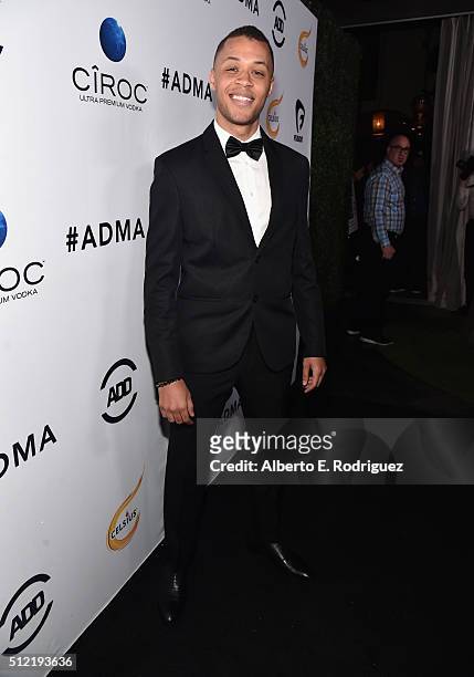 Actor Wade F. Wilson attends the ALL Def Movie Awards at Lure Nightclub on February 24, 2016 in Hollywood, California.