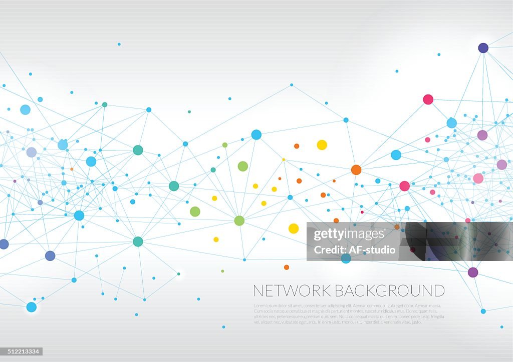 Abstract Network Background