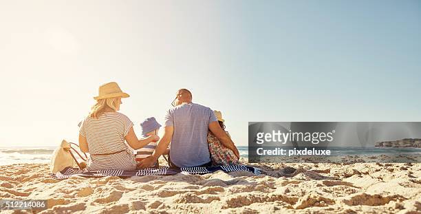 the love of a family is life’s greatest blessing - family on beach stock pictures, royalty-free photos & images