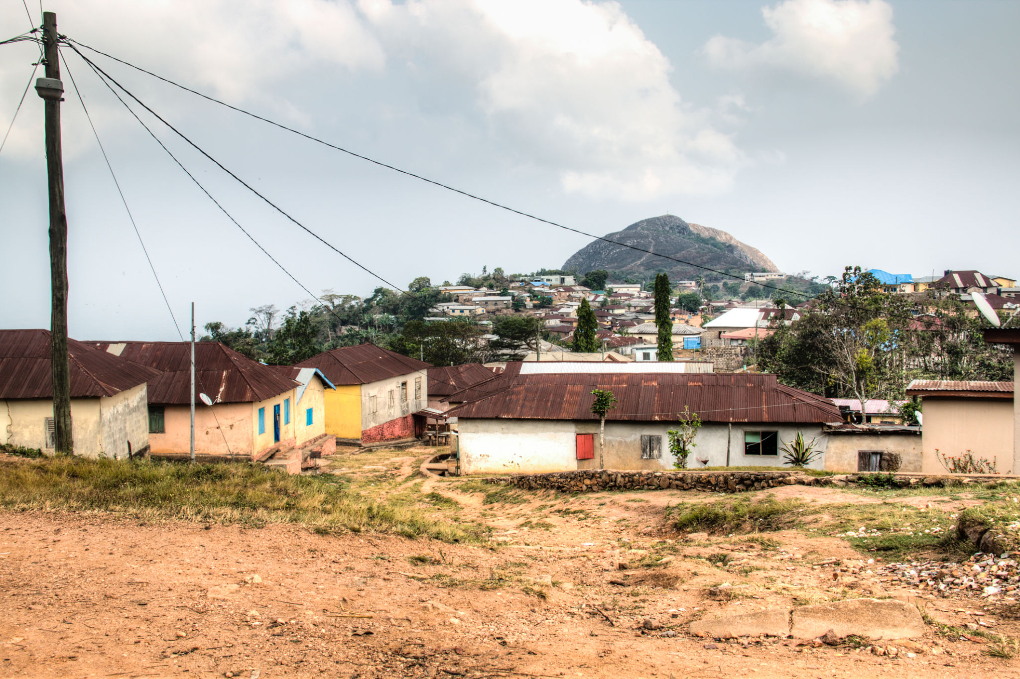 mountain village ghana