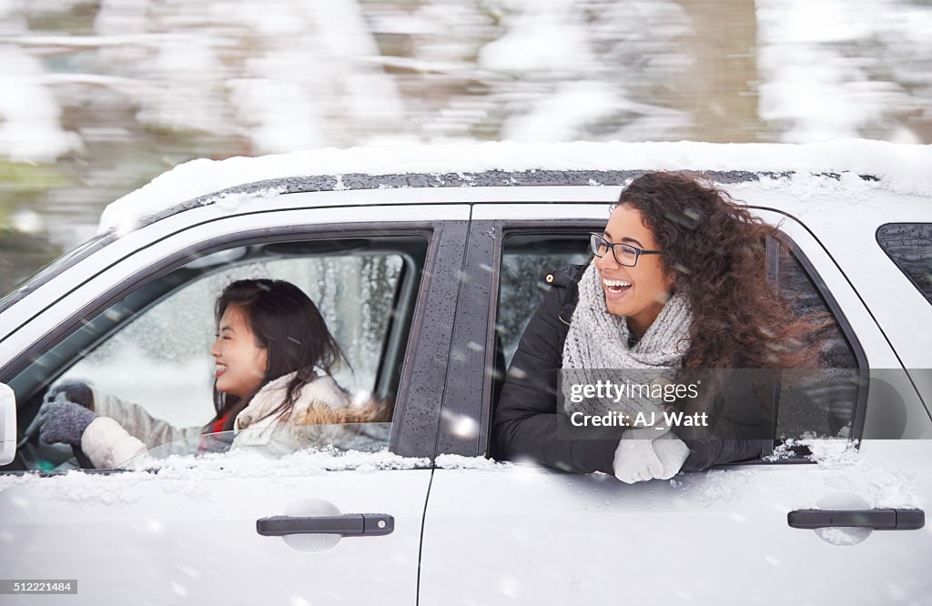 Chasing a wintery adventure