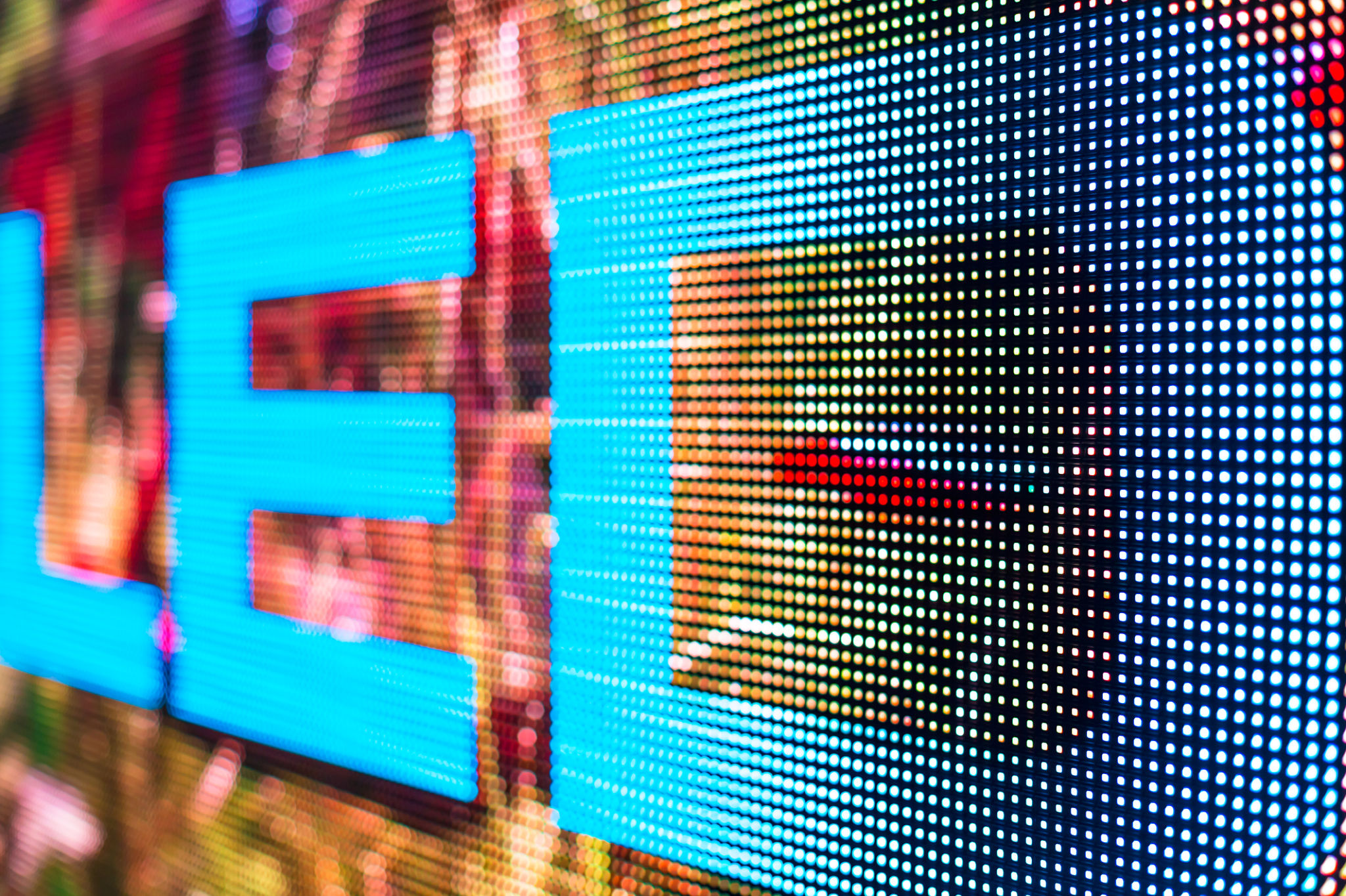 led lights display