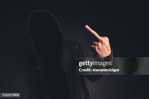 Offensive Finger Middle Finger Offensive Hand Gesture High-Res Stock Photo - Getty Images