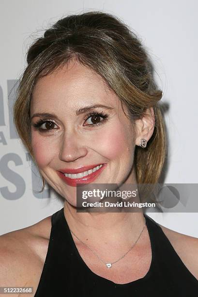 Actress Ashley Jones arrives at the 40th Anniversary of the Soap Opera Digest at The Argyle on February 24, 2016 in Hollywood, California.