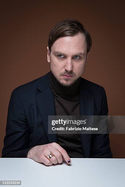 Actor Lars Eidinger is photographed for The Hollywood Reporter on February 15, 2016 in Berlin, Germany.