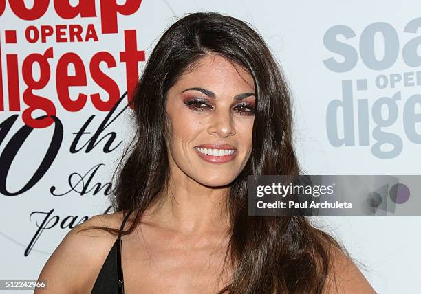 Actress Lindsay Hartley attends Soap Opera Digest's 40th Anniversary celebration at The Argyle on February 24, 2016 in Hollywood, California.