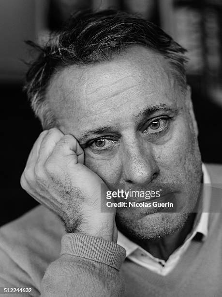 Actor Michael Nyqvist is photographed for Self Assignment on February 16, 2016 in Berlin, Germany.