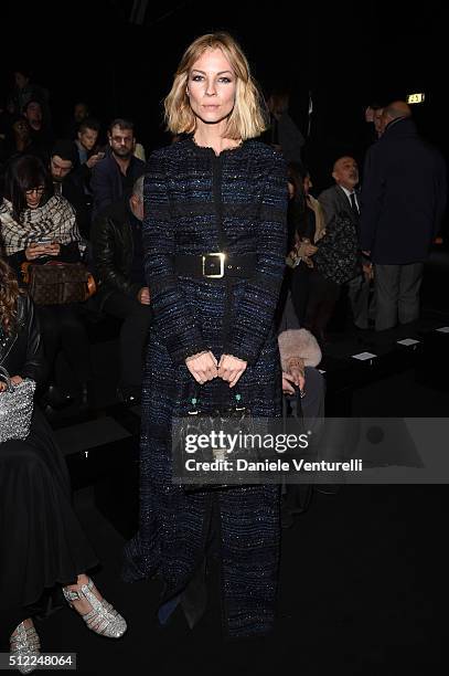 Roberta Ruiu attends the Anteprima show during Milan Fashion Week Fall/Winter 2016/17 on February 25, 2016 in Milan, Italy.