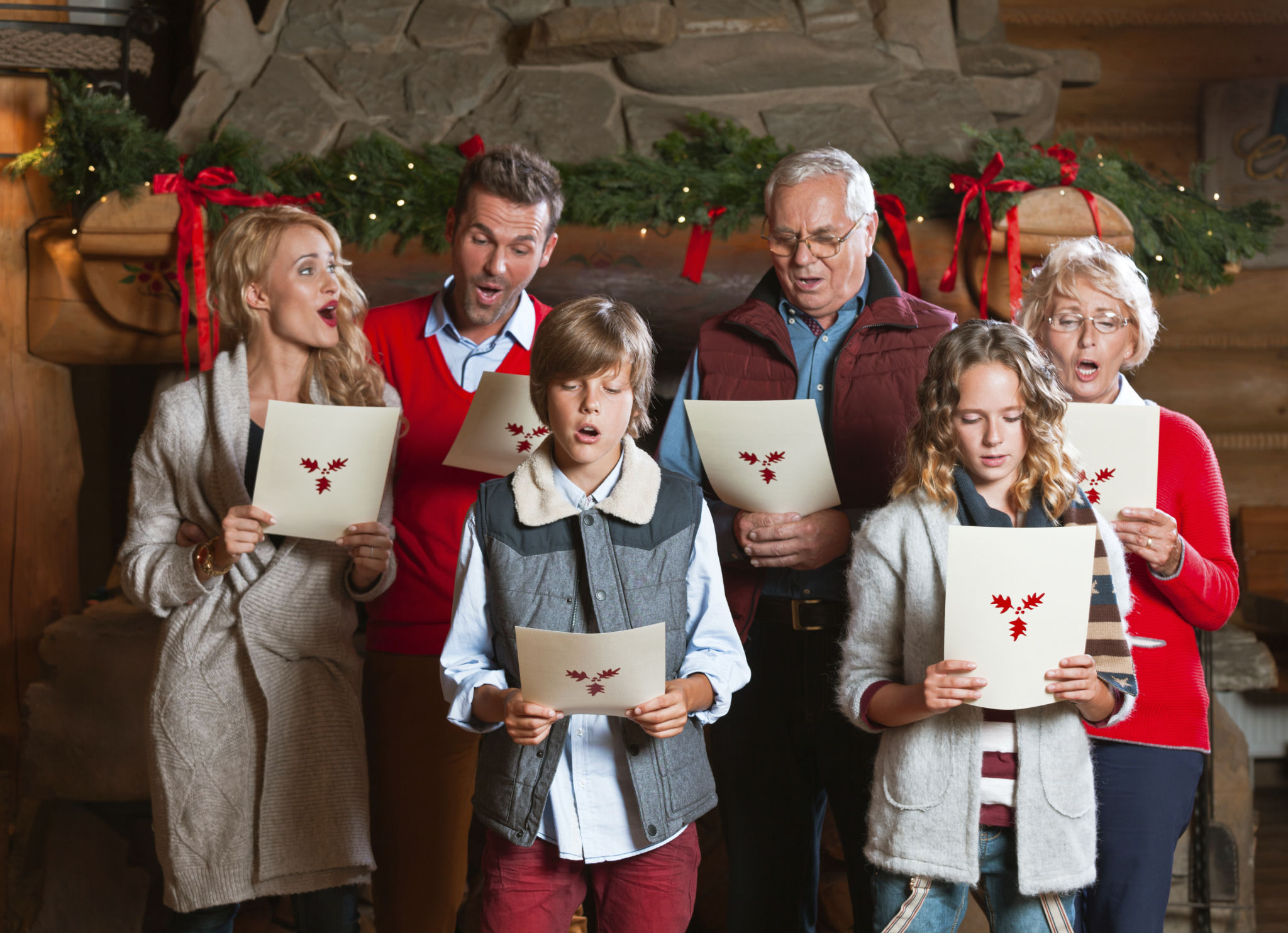 family singing