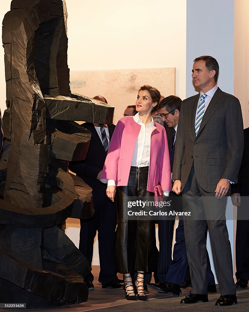 Spanish Royals Attend the Opening of ARCO 2016