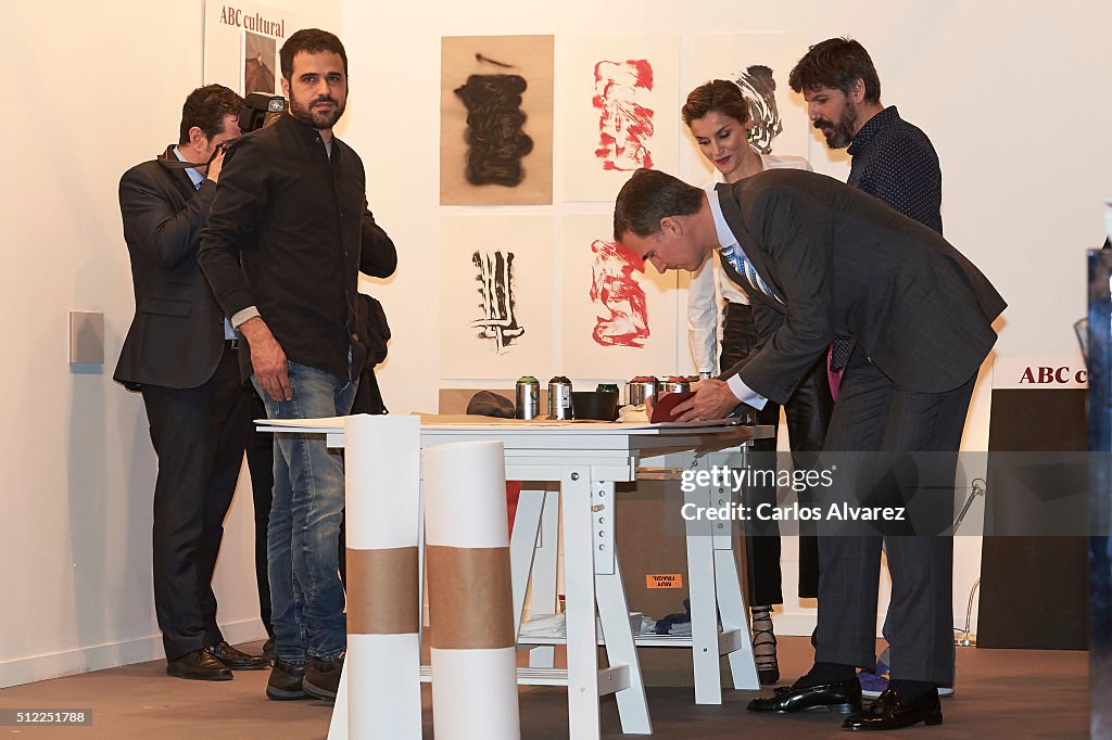 Spanish Royals Attend the Opening of ARCO 2016