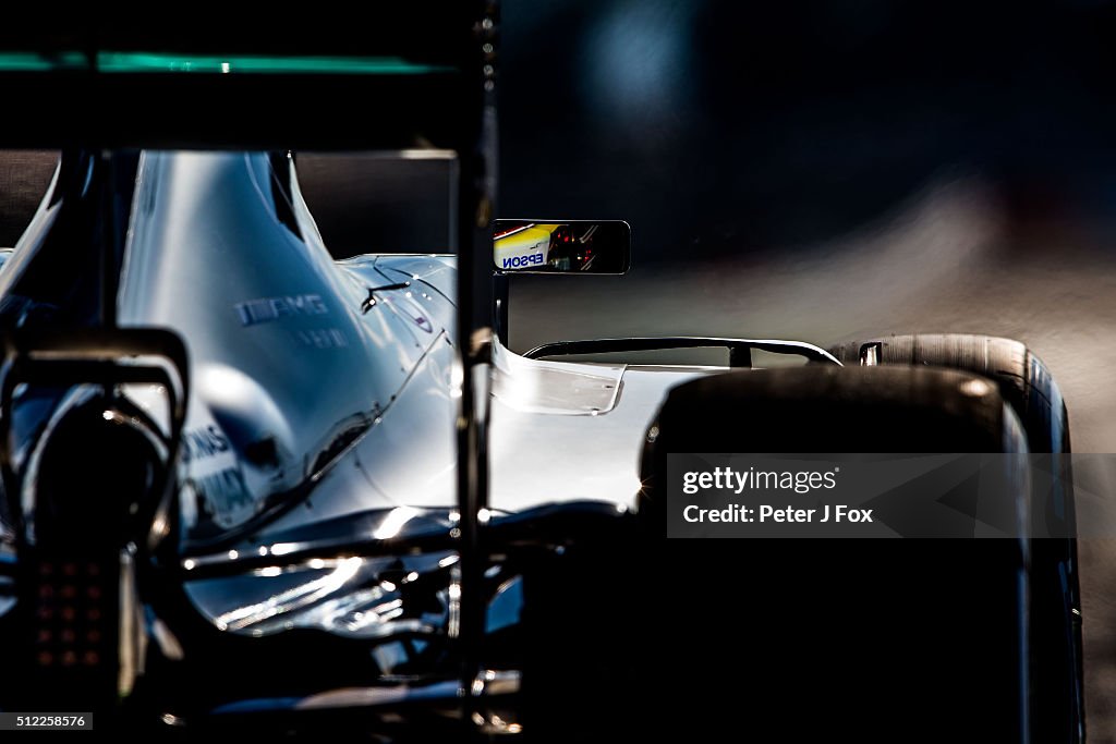 F1 Testing In Barcelona - Day Three