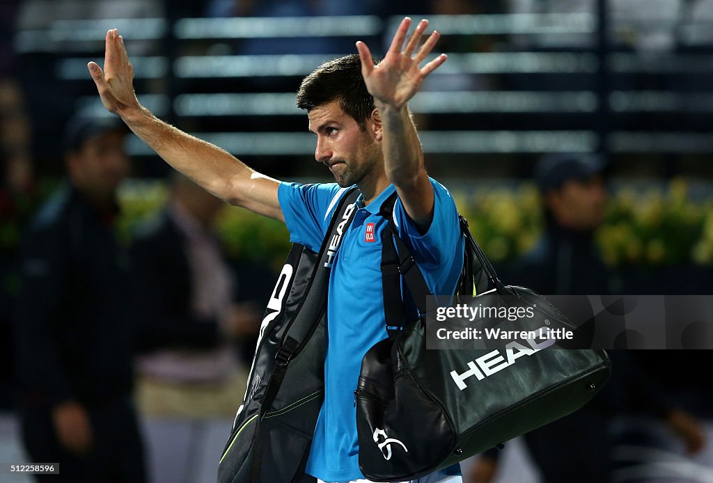 ATP Dubai Duty Free Tennis  Championship - Day Six