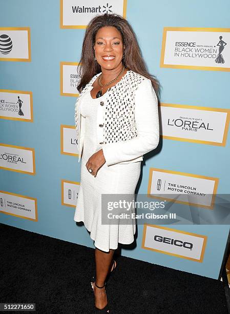 Actress Lorraine Toussaint attends the 2016 ESSENCE Black Women In Hollywood awards luncheon at the Beverly Wilshire Four Seasons Hotel on February...