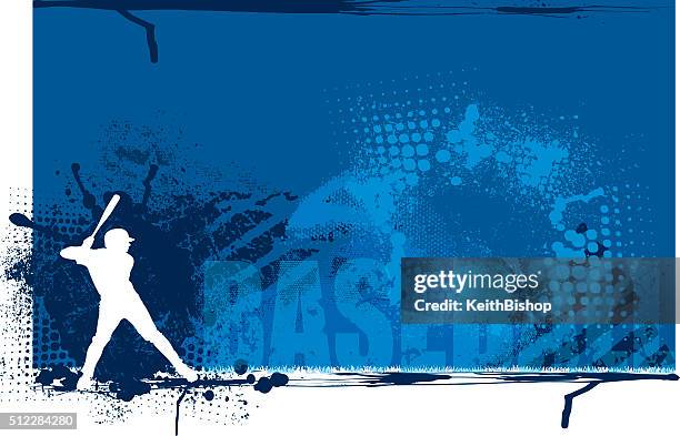 baseball batter team sports background - baseball stock illustrations