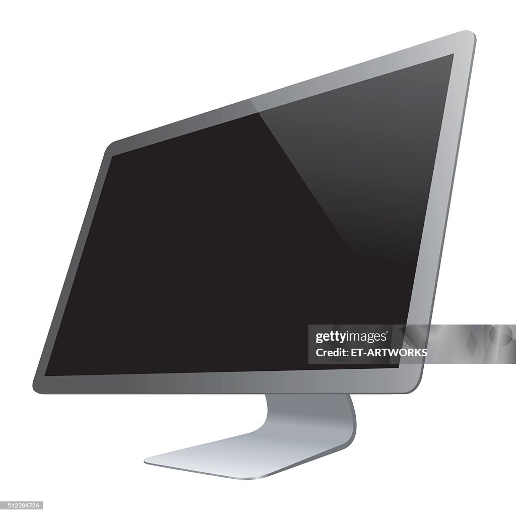 Vector Pc Monitor High-Res Vector Graphic - Getty Images
