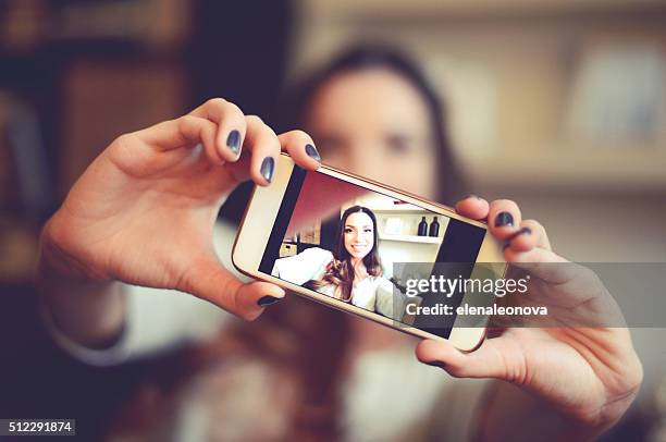 selfie - photo messaging stock pictures, royalty-free photos & images
