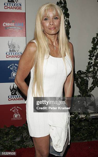 Victoria Gotti attends the MTV Choose or Lose Citizen Change Party on August 27, 2004 at Mansion nightclub, in Miami, Florida.