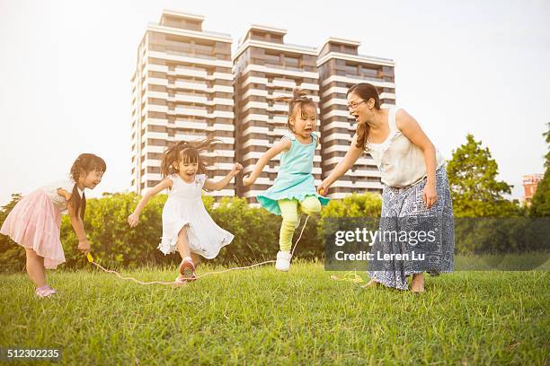 Jump Rope Mama Chinese Jump Rope Photos and Premium High Res Pictures - Getty Images