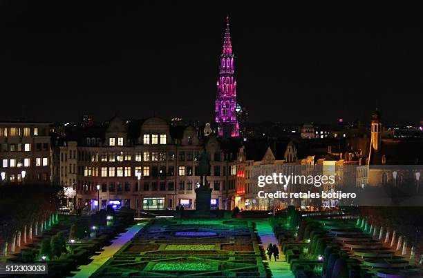 brussels, main squere , belgium - bruselas stock pictures, royalty-free photos & images