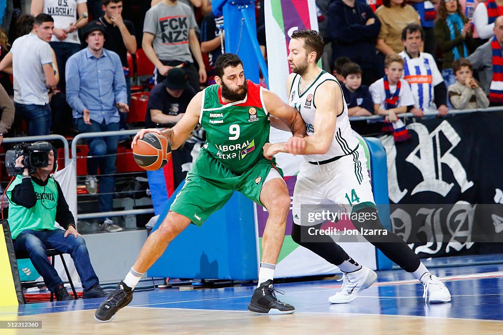 Laboral Kutxa Vitoria Gasteiz v Zalgiris Kaunas - Turkish Airlines Euroleague