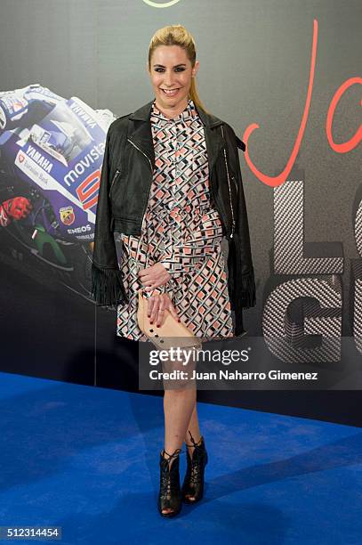 Ainhoa Arbizu attends 'Lorenzo, Guerrero' premiere at Cine Proyecciones on February 25, 2016 in Madrid, Spain.