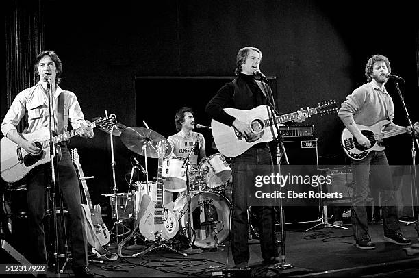 Gene Clark, Roger McGuinn and Chris Hillman performing at the Bottom Line in New York City on February 23, 1979.