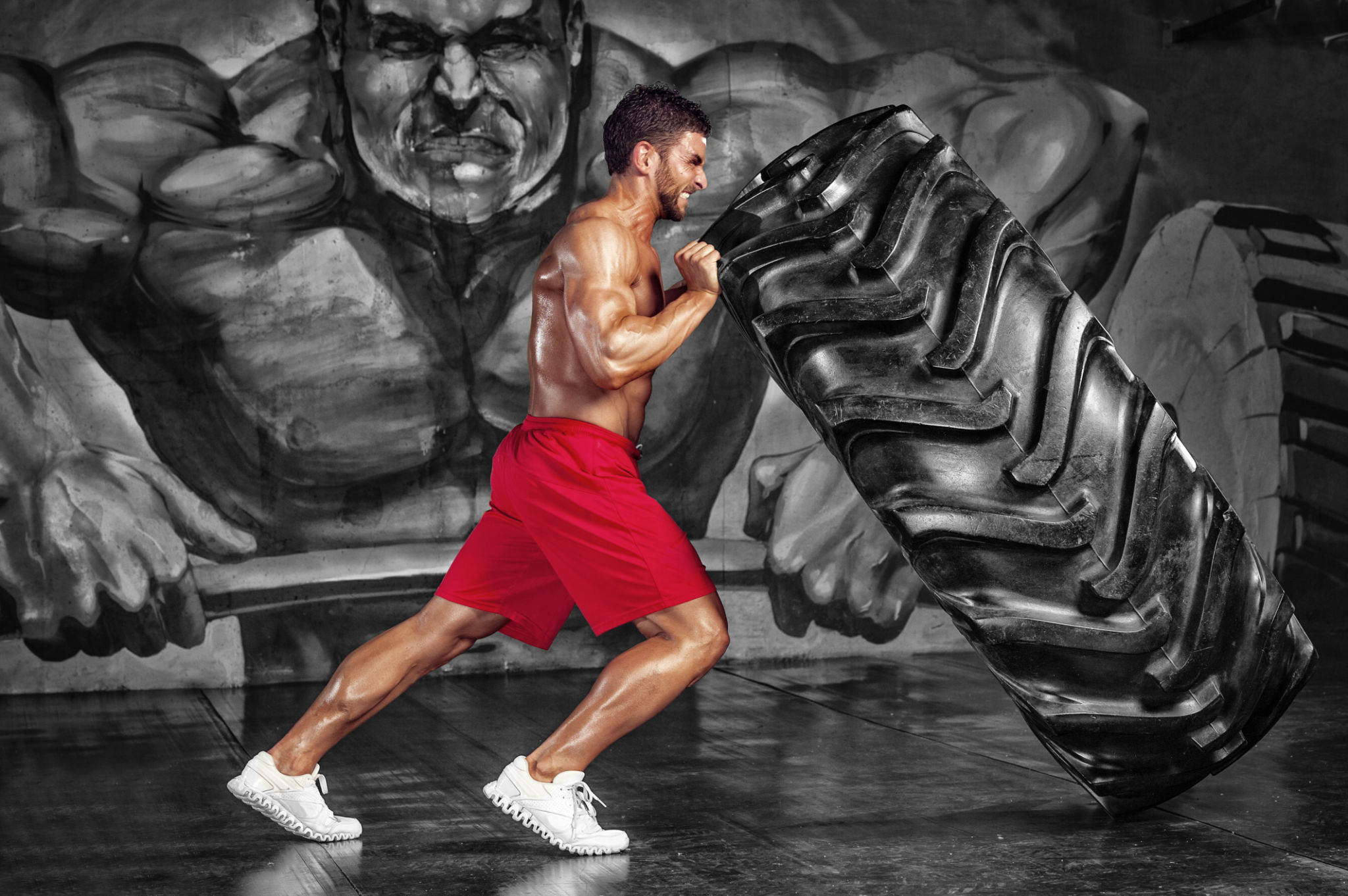football gym workout