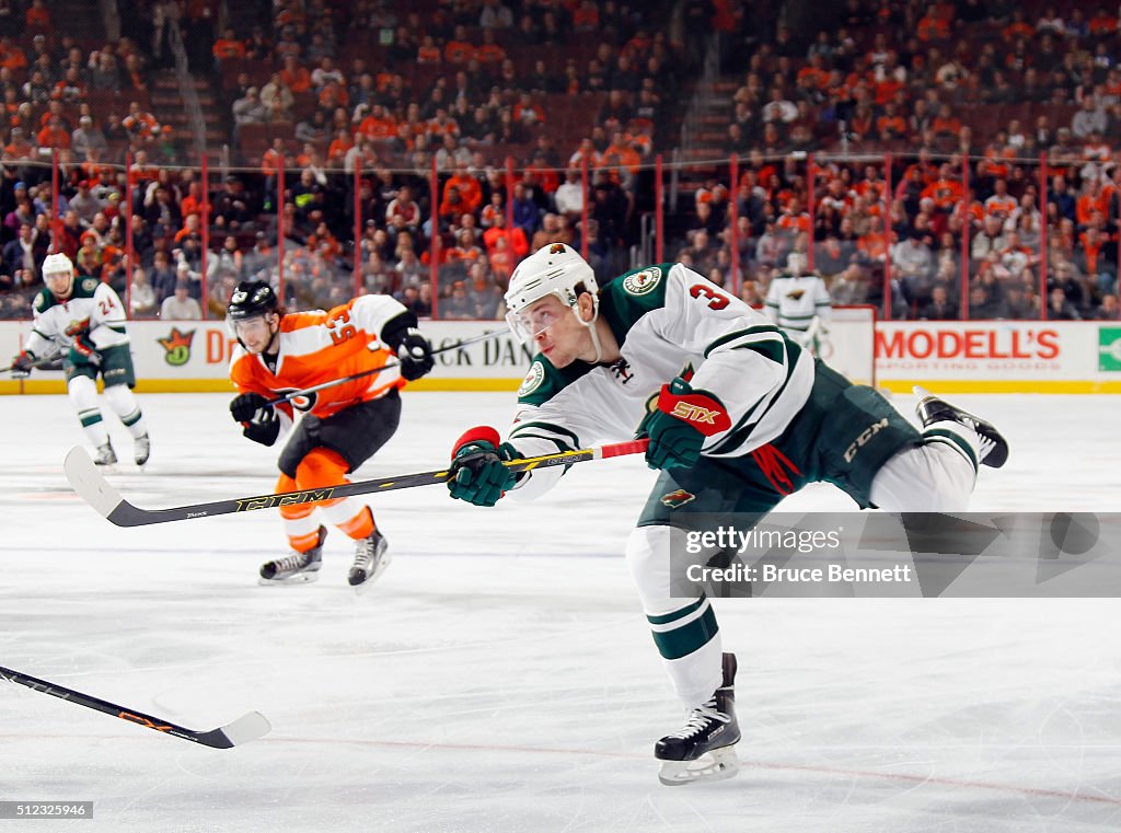 Minnesota Wild v Philadelphia Flyers
