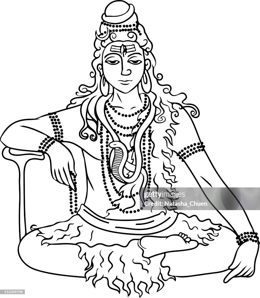 Cartoon Vector Lord Shiva High-Res Vector Graphic - Getty Images Cartoon Vector Lord Shiva High-Res Vector Graphic - Getty Images
