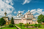 Inside the Rostov Kremlin in Rostov The Great, Russia