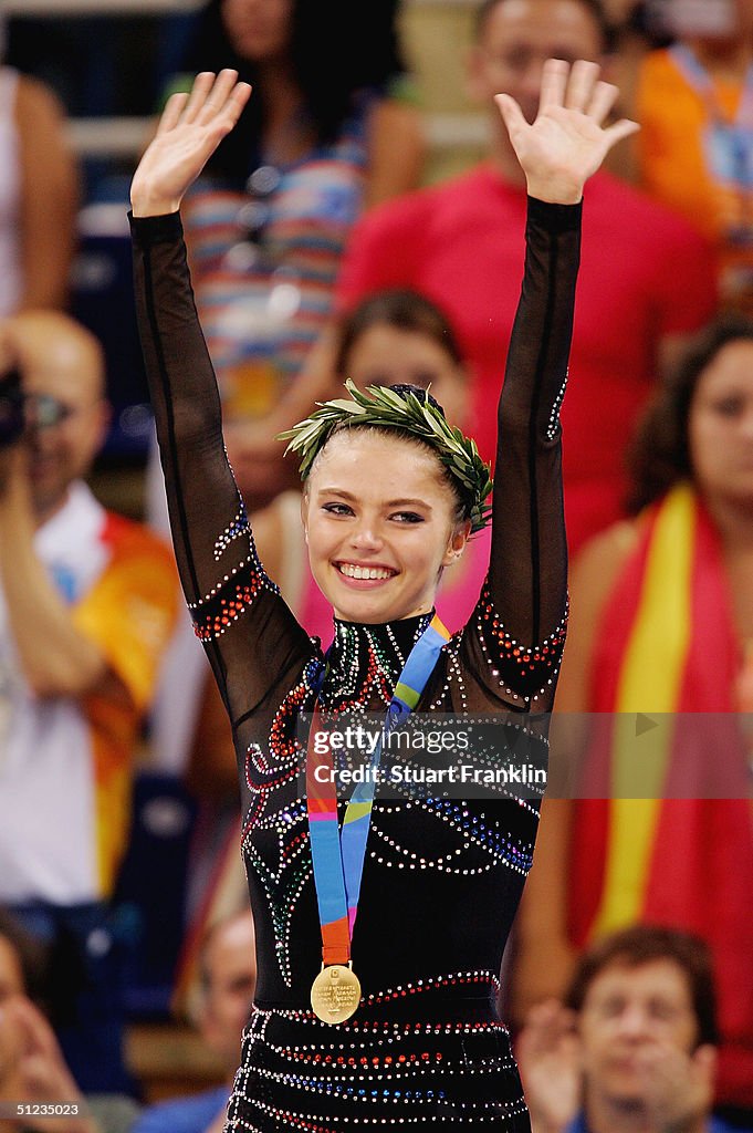 Indiv All-Around Medal Ceremony