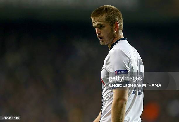 Eric Dier of Tottenham Hotspur during the UEFA Europa League match between Tottenham Hotspur and Fiorentina at White Hart Lane on February 25, 2016...