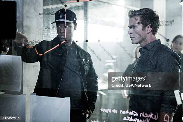 Zero Day" Episode 109 -- Pictured: Tory Kittles as Broussard, Charlie Bewley as Eckhart --