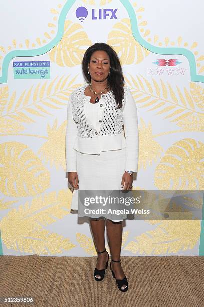 Actress Lorraine Toussaint attends Kari Feinstein's Style Lounge presented by LIFX on February 25, 2016 in Los Angeles, California.