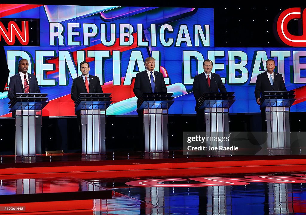 Republican Presidential Candidates Debate In Houston, Texas