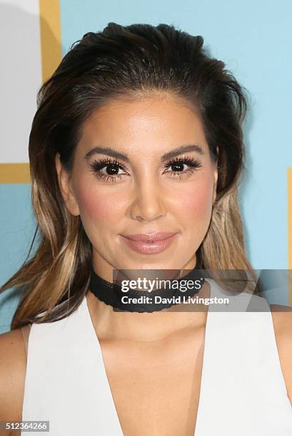 Actress Liz Hernandez arrives at the Essence 9th Annual Black Women event in Hollywood at the Beverly Wilshire Four Seasons Hotel on February 25,...