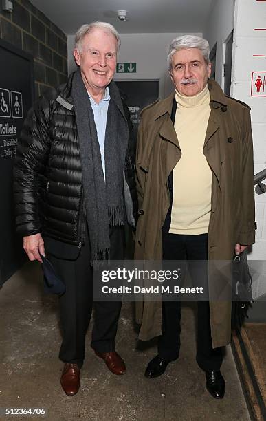 Tom Conti attends the press night performance of "The Patriotic Traitor" at the Park Theatre on February 25, 2016 in London, England.