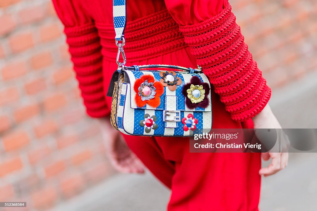 Street Style: February 25 - Milan Fashion Week Fall/Winter 2016/17