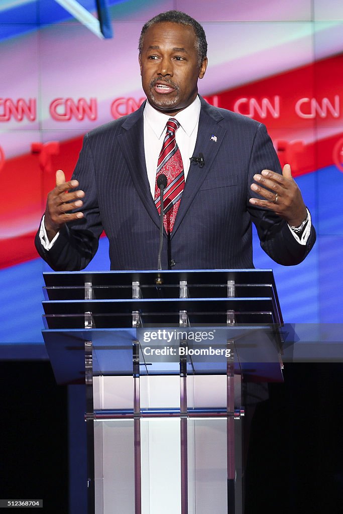 CNN Hosts The Republican Presidential Candidate Debate