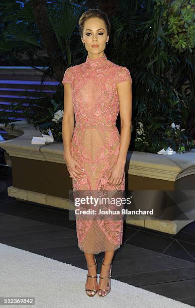 Actress Laura Vandervoot arrives at the 3rd Annual "An Evening With Canada's Stars" at the Four Seasons Hotel Los Angeles at Beverly Hills on...